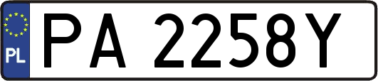 PA2258Y