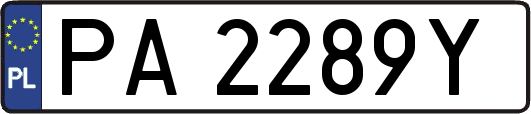 PA2289Y