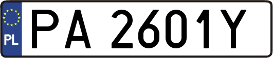 PA2601Y