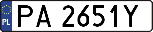 PA2651Y