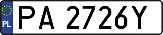 PA2726Y