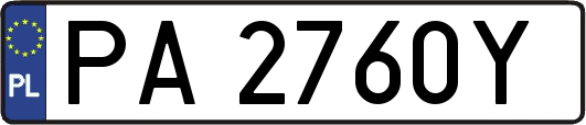 PA2760Y