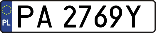 PA2769Y