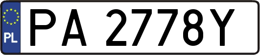 PA2778Y