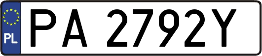 PA2792Y