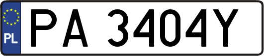 PA3404Y