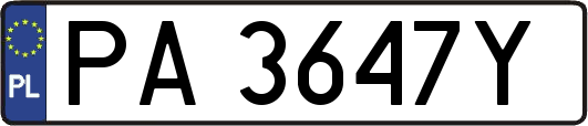 PA3647Y