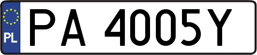 PA4005Y