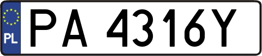 PA4316Y