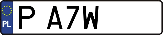 PA7W