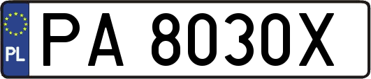 PA8030X