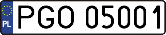 PGO05001