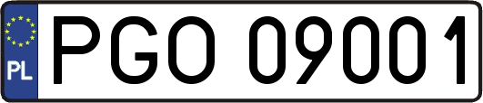 PGO09001