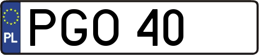 PGO40
