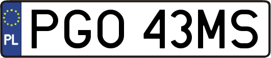 PGO43MS