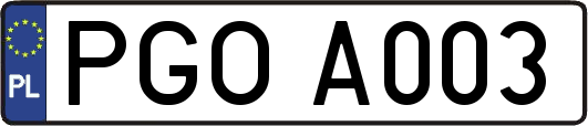 PGOA003