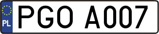 PGOA007