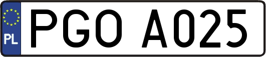 PGOA025