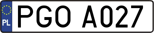 PGOA027