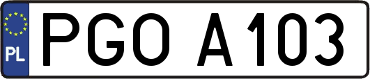 PGOA103