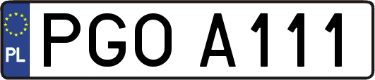 PGOA111