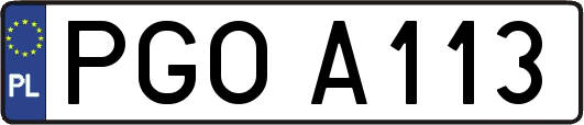 PGOA113