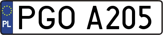 PGOA205