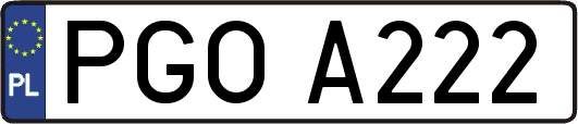 PGOA222