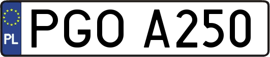 PGOA250