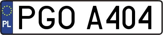 PGOA404