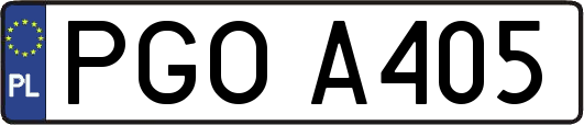 PGOA405