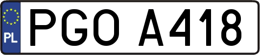 PGOA418