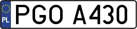 PGOA430