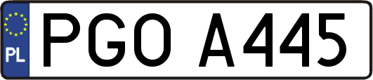 PGOA445