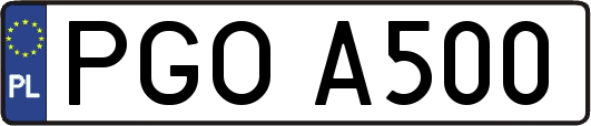 PGOA500