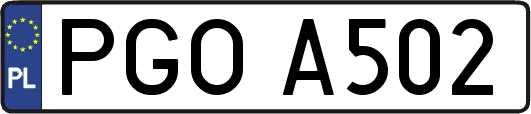 PGOA502