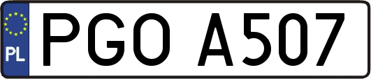 PGOA507