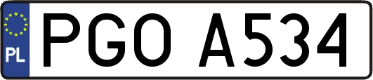 PGOA534
