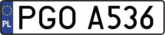 PGOA536