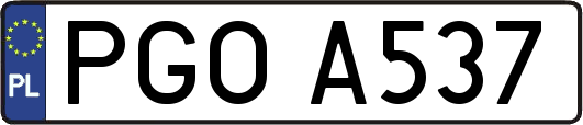 PGOA537
