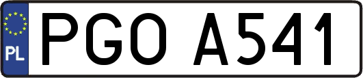 PGOA541
