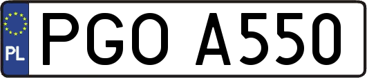 PGOA550