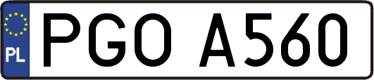 PGOA560