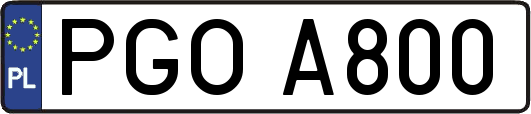 PGOA800