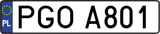 PGOA801