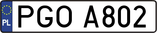 PGOA802