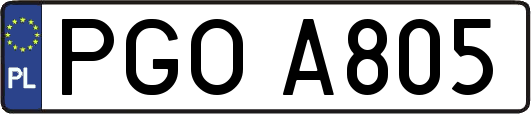 PGOA805