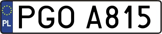 PGOA815