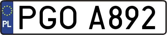 PGOA892