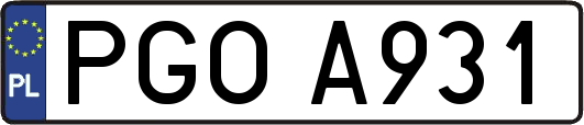 PGOA931